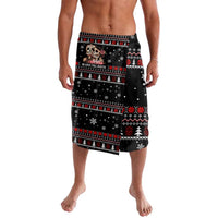 Skull Couple Christmas Lavalava Xmas Holiday Patterns - Wonder Print Shop