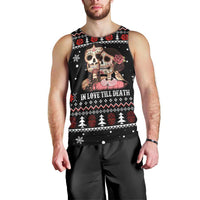 Skull Couple Christmas Men Tank Top Xmas Holiday Patterns - Wonder Print Shop