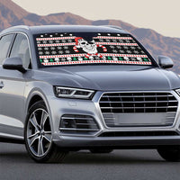 Skull Creepmas Christmas Yall Christmas Auto Sun Shade Xmas Holiday Patterns - Wonder Print Shop