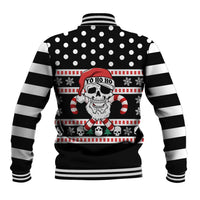 Skull Creepmas Christmas Yall Christmas Baseball Jacket Xmas Holiday Patterns - Wonder Print Shop