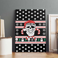 Skull Creepmas Christmas Yall Christmas Canvas Wall Art Xmas Holiday Patterns - Wonder Print Shop