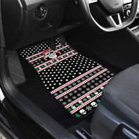 Skull Creepmas Christmas Yall Christmas Car Mats Xmas Holiday Patterns - Wonder Print Shop