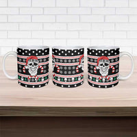 Skull Creepmas Christmas Yall Christmas Ceramic Mug Xmas Holiday Patterns - Wonder Print Shop