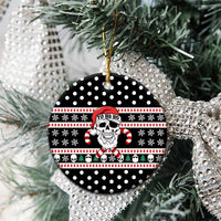 Skull Creepmas Christmas Yall Christmas Ceramic Ornament Xmas Holiday Patterns - Wonder Print Shop