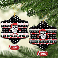 Skull Creepmas Christmas Yall Christmas Ceramic Ornament Xmas Holiday Patterns - Wonder Print Shop