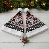 Skull Creepmas Christmas Yall Christmas Santa Hat Xmas Holiday Patterns - Wonder Print Shop