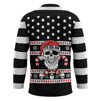 Skull Creepmas Christmas Yall Christmas Hockey Jersey Xmas Holiday Patterns - Wonder Print Shop