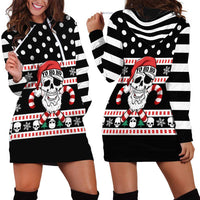 Skull Creepmas Christmas Yall Christmas Hoodie Dress Xmas Holiday Patterns - Wonder Print Shop