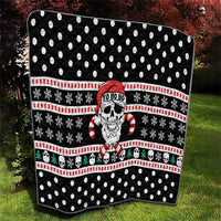 Skull Creepmas Christmas Yall Christmas Quilt Xmas Holiday Patterns - Wonder Print Shop