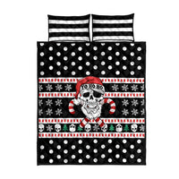 Skull Creepmas Christmas Yall Christmas Quilt Bed Set Xmas Holiday Patterns - Wonder Print Shop