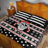 Skull Creepmas Christmas Yall Christmas Quilt Bed Set Xmas Holiday Patterns - Wonder Print Shop