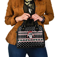 Skull Creepmas Christmas Yall Christmas Shoulder Handbag Xmas Holiday Patterns - Wonder Print Shop