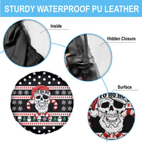 Skull Creepmas Christmas Yall Christmas Spare Tire Cover Xmas Holiday Patterns - Wonder Print Shop