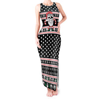 Skull Creepmas Christmas Yall Christmas Tank Maxi Dress Xmas Holiday Patterns - Wonder Print Shop