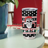 Skull Creepmas Christmas Yall Christmas Tumbler Cup Xmas Holiday Patterns - Wonder Print Shop