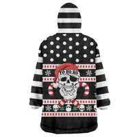 Skull Creepmas Christmas Yall Christmas Wearable Blanket Hoodie Xmas Holiday Patterns - Wonder Print Shop