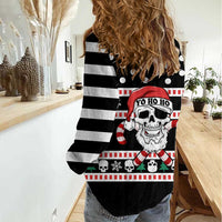 Skull Creepmas Christmas Yall Christmas Women Casual Shirt Xmas Holiday Patterns - Wonder Print Shop