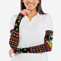 Skull Have A Rad Christmas Arm Sleeves Xmas Holiday Patterns - Wonder Print Shop