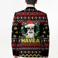 Skull Have A Rad Christmas Blazer Xmas Holiday Patterns - Wonder Print Shop