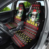 Skull Have A Rad Christmas Car Seat Cover Xmas Holiday Patterns - Wonder Print Shop