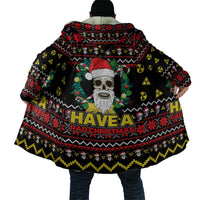 Skull Have A Rad Christmas Cloak Xmas Holiday Patterns - Wonder Print Shop