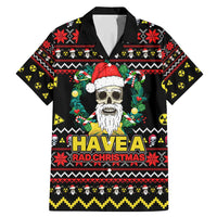 Skull Have A Rad Christmas Family Matching Mermaid Dress and Hawaiian Shirt Xmas Holiday Patterns - Wonder Print Shop