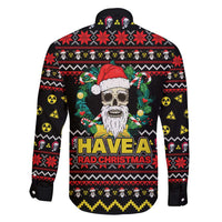 Skull Have A Rad Christmas Family Matching Summer Maxi Dress and Hawaiian Shirt Xmas Holiday Patterns - Wonder Print Shop