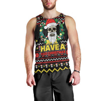 Skull Have A Rad Christmas Men Tank Top Xmas Holiday Patterns - Wonder Print Shop
