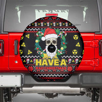 Skull Have A Rad Christmas Spare Tire Cover Xmas Holiday Patterns - Wonder Print Shop