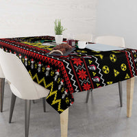 Skull Have A Rad Christmas Tablecloth Xmas Holiday Patterns - Wonder Print Shop