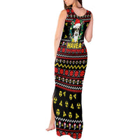 Skull Have A Rad Christmas Tank Maxi Dress Xmas Holiday Patterns - Wonder Print Shop