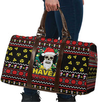 Skull Have A Rad Christmas Travel Bag Xmas Holiday Patterns - Wonder Print Shop