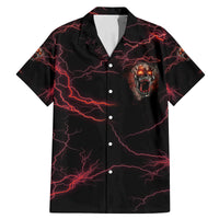 I'm Never Alone Skull Demon Family Matching Mermaid Dress and Hawaiian Shirt - Wonder Print Shop