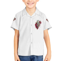 You Inspire My Inner Serial K Skull Rose Kid Hawaiian Shirt - Wonder Print Shop
