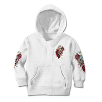 You Inspire My Inner Serial K Skull Rose Kid Hoodie - Wonder Print Shop