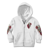 You Inspire My Inner Serial K Skull Rose Kid Hoodie - Wonder Print Shop