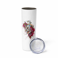 You Inspire My Inner Serial K Skull Rose Skinny Tumbler - Wonder Print Shop