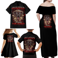 Your First Mistake Was Thingking Family Matching Off Shoulder Maxi Dress and Hawaiian Shirt - Wonder Print Shop