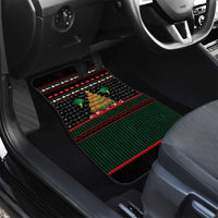 Vegan Christmas Car Mats with Tis the Season to Go Vegan Quote and Vegetable Tree - Wonder Print Shop