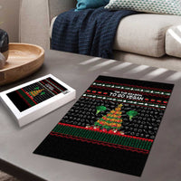 Vegan Christmas Puzzle with Tis the Season to Go Vegan Quote and Vegetable Tree - Wonder Print Shop