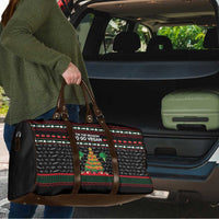 Vegan Christmas Travel Bag with Tis the Season to Go Vegan Quote and Vegetable Tree - Wonder Print Shop