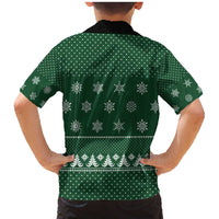 Funny Whiskey Christmas Family Matching Mermaid Dress and Hawaiian Shirt with Santa Holding Mug and We Whiskey You a Merry Christmas Quote - Wonder Print Shop