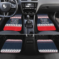 Sweater Weather Christmas Car Mats with Better Together Quote and Reindeer Snowflake - Wonder Print Shop