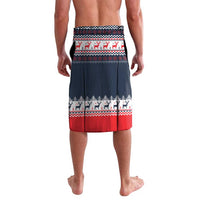 Sweater Weather Christmas Lavalava with Better Together Quote and Reindeer Snowflake - Wonder Print Shop