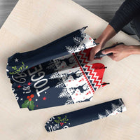 Sweater Weather Christmas Umbrella with Better Together Quote and Reindeer Snowflake - Wonder Print Shop