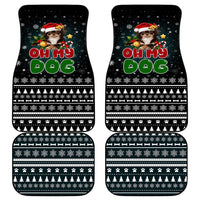 Chihuahua Oh My Dog Christmas Car Mats Xmas Holiday Patterns - Wonder Print Shop