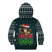 Chihuahua Oh My Dog Christmas Kid Hoodie Xmas Holiday Patterns - Wonder Print Shop