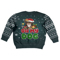 Chihuahua Oh My Dog Christmas Kid Ugly Christmas Sweater Xmas Holiday Patterns - Wonder Print Shop