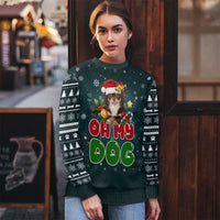 Chihuahua Oh My Dog Christmas Ugly Christmas Sweater Xmas Holiday Patterns - Wonder Print Shop