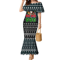 Chihuahua Oh My Dog Christmas Mermaid Dress Xmas Holiday Patterns - Wonder Print Shop